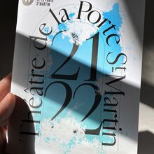 Théâtre de la Porte St Martin 21/22