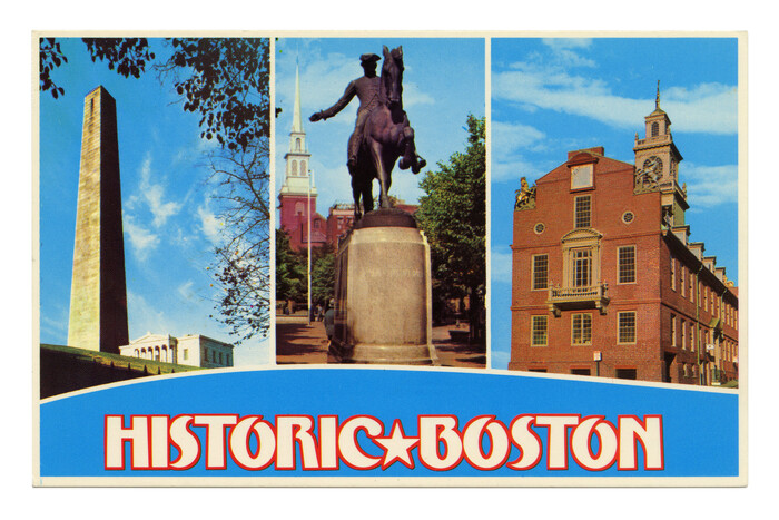 “Historic Boston” postcard