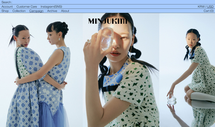 Minju Kim website 4