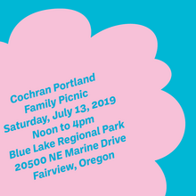 Cochran Portland Family Picnic invitation