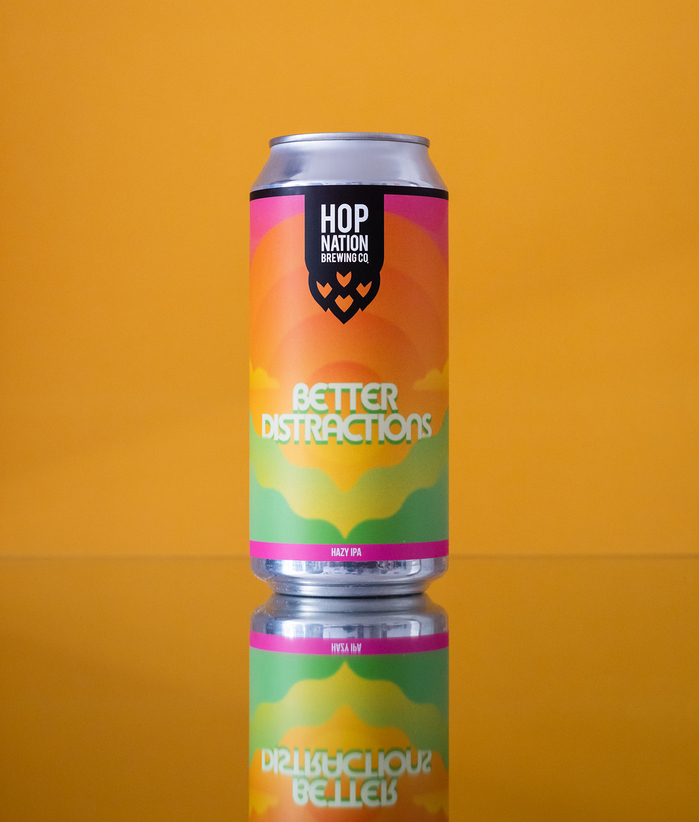 Better Distractions beer by Hop Nation 1