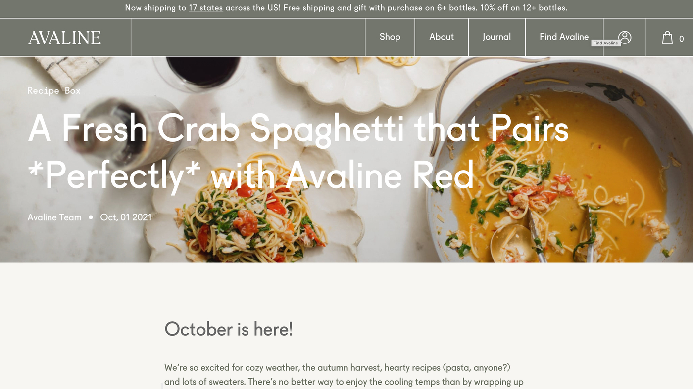Avaline wine