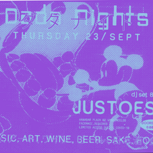 Dada Nights flyers, September 2021