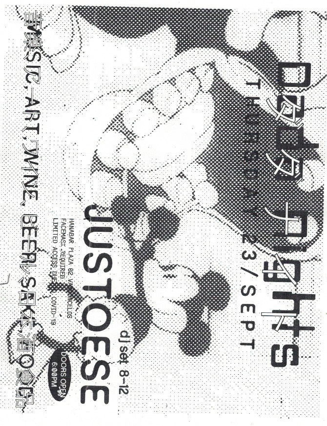 Dada Nights flyers, September 2021 2