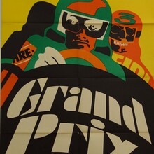 <cite>Grand Prix</cite> (1966) German movie poster