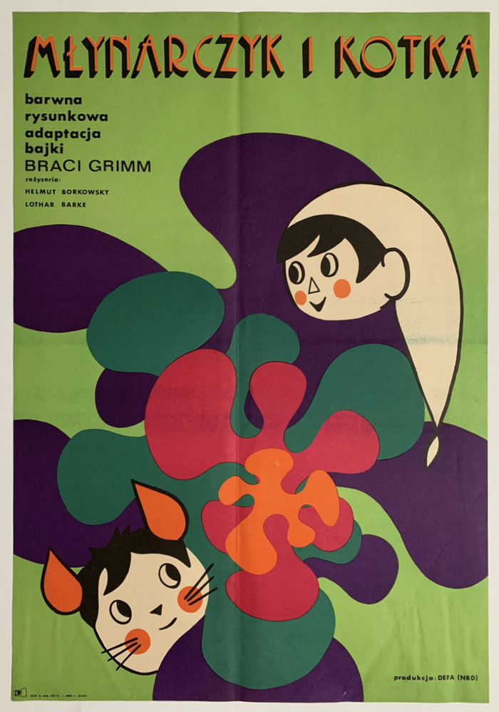Młynarczyk i kotka Polish movie poster