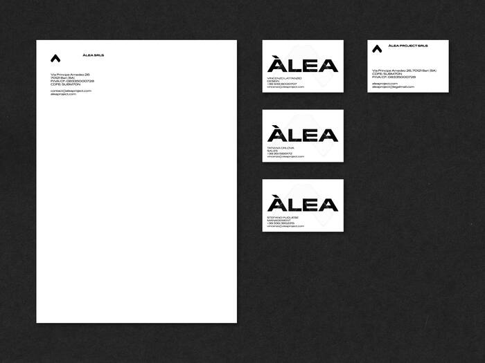 Àlea brand identity 2
