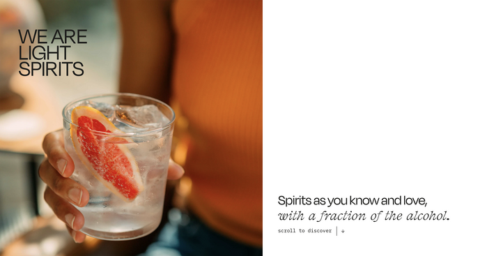 Quarter Gin identity and website 1
