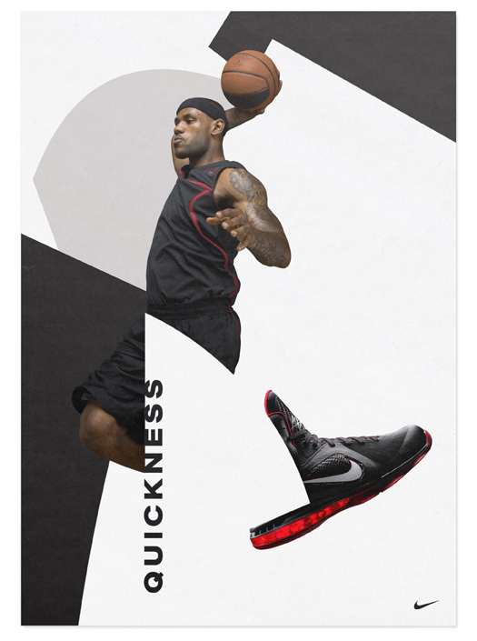 Nike LeBron 9 Shoes Ads (Design Explorations) 3
