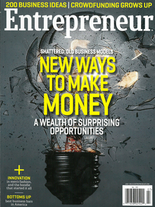 <cite>Entrepreneur</cite> magazine covers, 2012–13