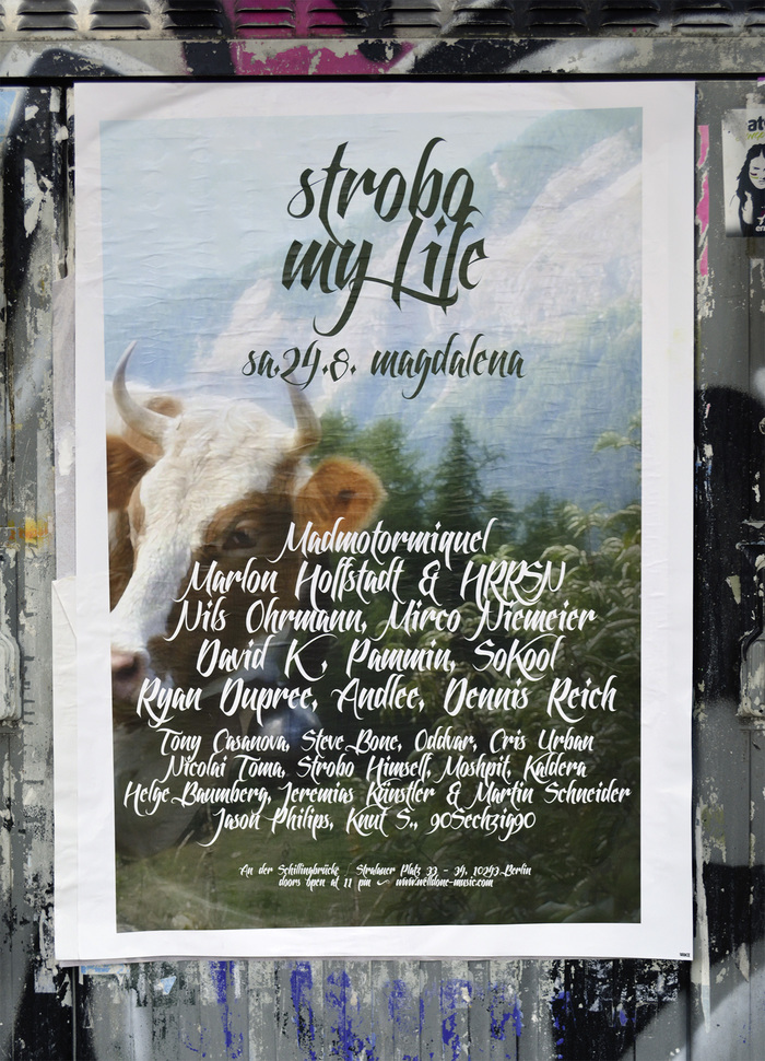 Strobo My Life event poster 1