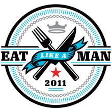 Illustration for <cite>Esquire</cite>, March 2011: “Eat Like A Man”