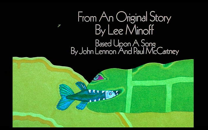 Yellow Submarine (1968) opening credits 1