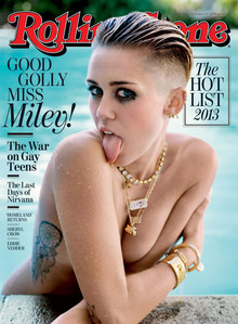 <cite>Rolling Stone</cite>, September 2013, Miley Cyrus Cover