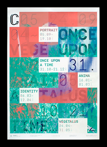 Posters for Galerie C, 2013–2014 Season