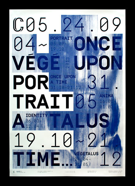 Posters for Galerie C, 2013–2014 Season 3