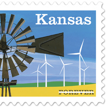 Kansas Statehood Stamp