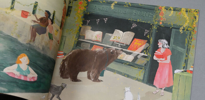 The Bear and her Book by Frances Tosdevin and Sophia O’Connor 3