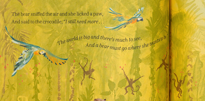 The Bear and her Book by Frances Tosdevin and Sophia O’Connor 5