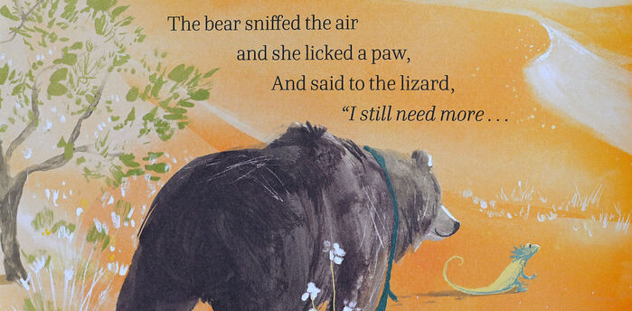 The Bear and her Book by Frances Tosdevin and Sophia O’Connor 6