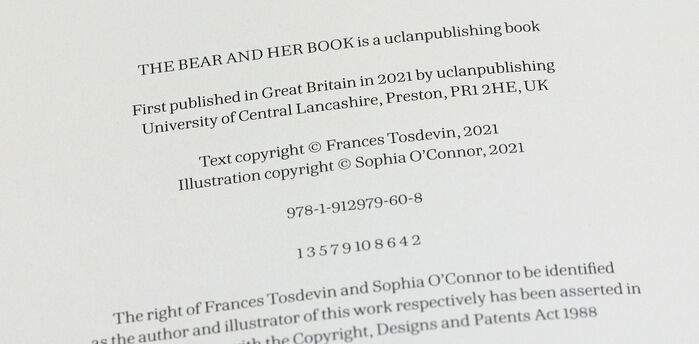 The Bear and her Book by Frances Tosdevin and Sophia O’Connor 7