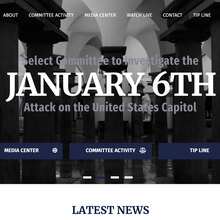 Select Committee to Investigate the January 6th Attack on the U.S. Capitol website