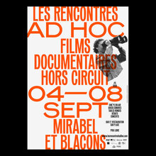 <span>Les Rencontres Ad Hoc </span> 2019 festival poster