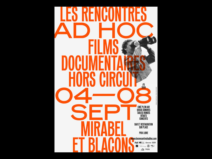 Les Rencontres Ad Hoc  2019 festival poster 1