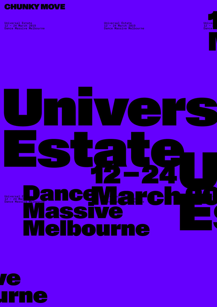 Chunky Move visual identity 4
