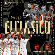 LaLiga Santander, “ElClásico” logo 2021/22