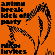 KABK Autumn Break Kick Off Party posters