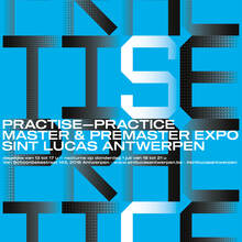 Sint Lucas Antwerpen exhibition posters (2021)