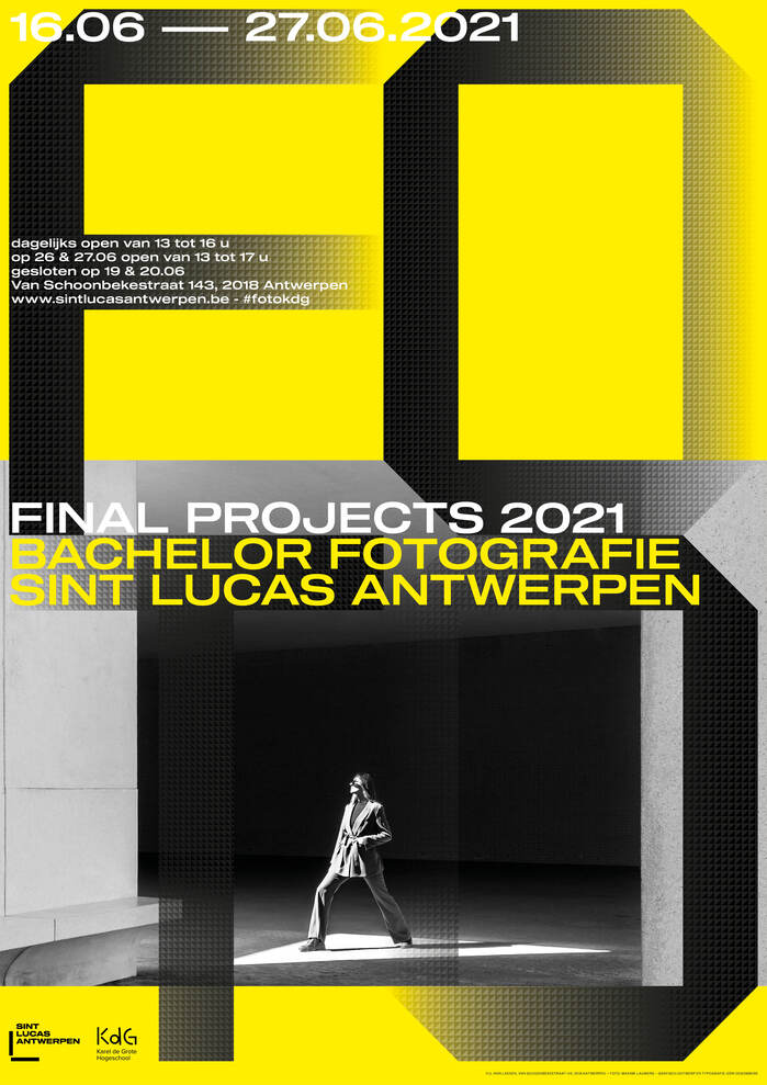 Sint Lucas Antwerpen exhibition posters (2021) 2