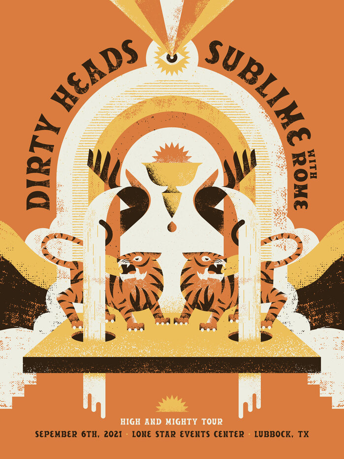 Dirty Heads and Sublime with Rome gig poster 1