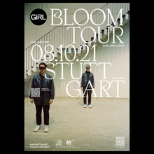 GiiRL – <cite>Bloom</cite> tour poster