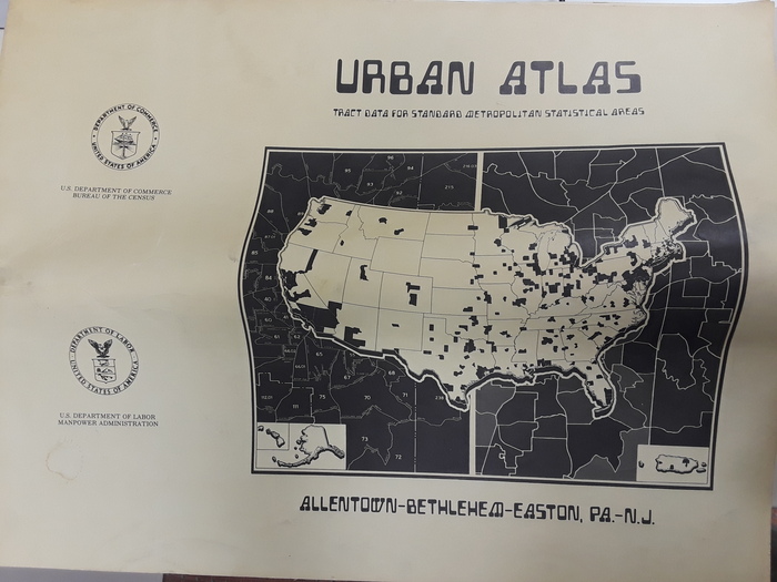 Cover of the atlas with data for Allentown–Bethlehem–Easton, PA.–N.J.