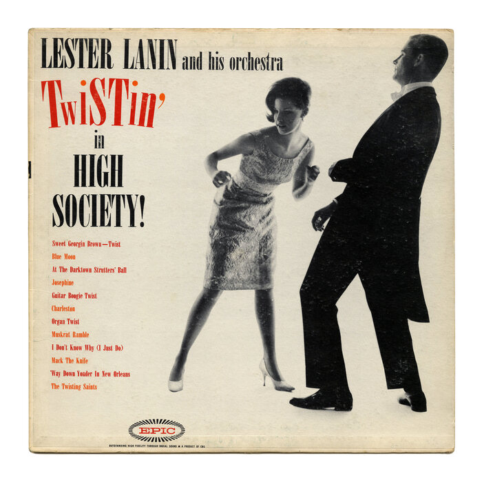 Lester Lanin and His Orchestra – Twistin’ In High Society album art