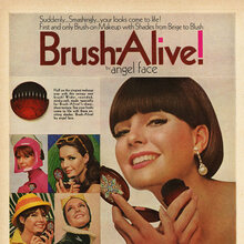 “Brush-Alive!” ad by Angel Face