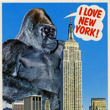 “I Love New York!” postcard