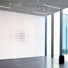 <cite>The Distance From Here</cite> exhibition at Jameel Arts Centre