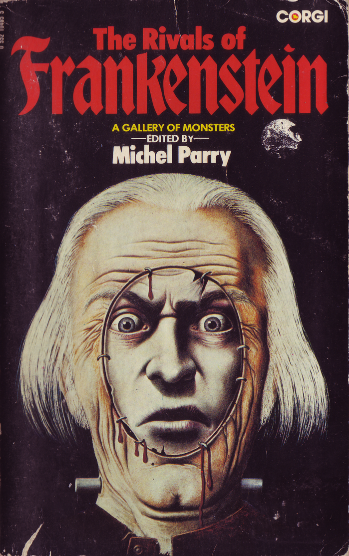 The Rivals of Frankenstein: A Gallery of Monsters, 1977. The ascender of Bradley’s k was trimmed to enable a compact setting without overlap. [More info on ISFDB]