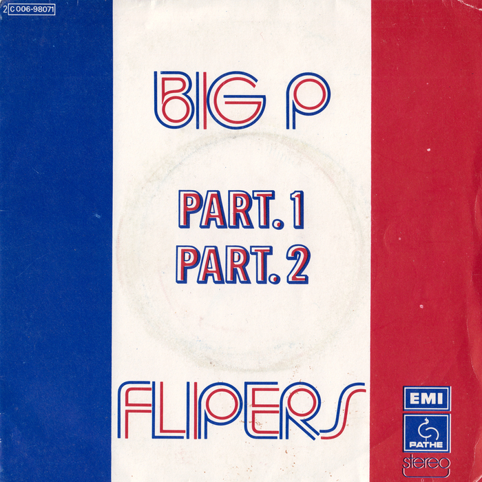 Flipers – “Big P” single cover