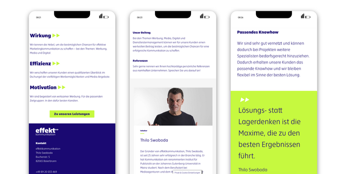 Effektkommunikation website 4