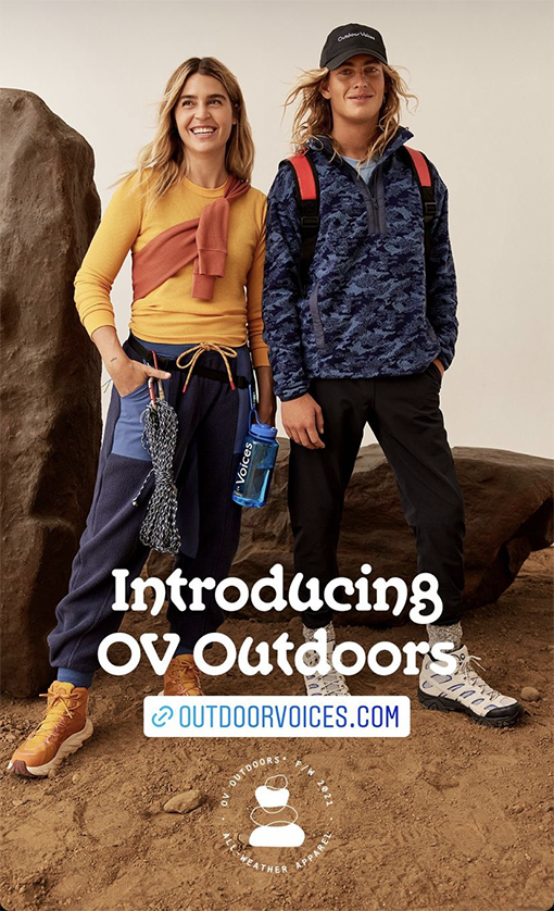 Outdoor Voices – “Technical Apparel for Recreation” digital campaign 3