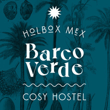 Barco Verde Hostel branding