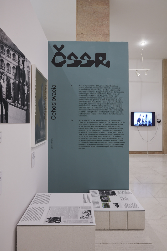 The Modern Idol. Henry Moore in the Eastern Bloc visual identity and exhibition graphics 5