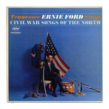 Tennessee Ernie Ford – <cite>Sings Civil War Songs of the North</cite> album art