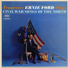 Tennessee Ernie Ford – <cite>Sings Civil War Songs of the North</cite> album art