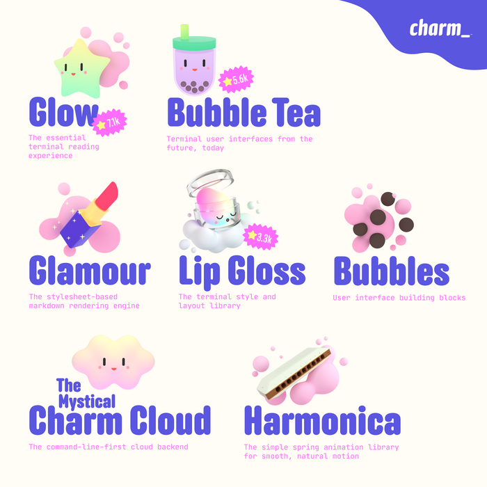 Charm website and logo 2