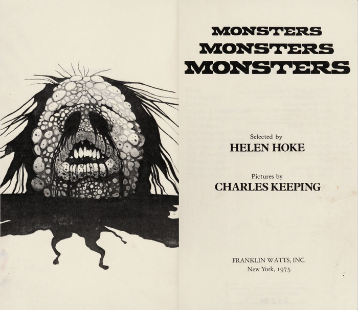 The interior appears to be largely identical in both editions. This is the title page from the 1975 book.